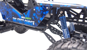 22218 CRAZY-CRAWLER 1:10 4WD RTR LED 1/2prop blau